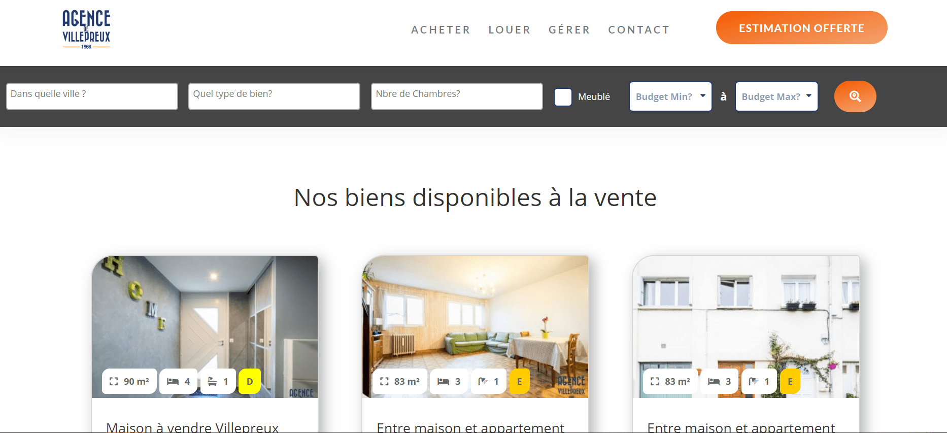 Agence de Villepreux Agence de Villepreux - Passerelle Divi - Netty